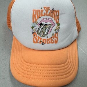 American Eagle Outfitters Orange Mesh Cap